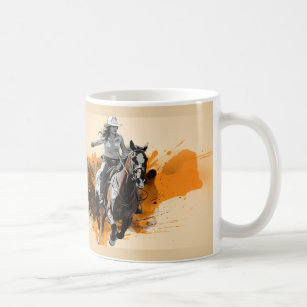 Barrel Racer Coffee Mug