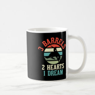 Barrel Racer Design Rodeo Cowboy Tee For Horseback Coffee Mug