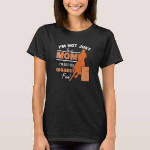 Barrel Racer Fan Mum Horse Mother Rodeo Barrel Rac T-Shirt