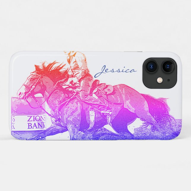 Barrel Racer II (rainbow) Case-Mate iPhone Case (Back (Horizontal))