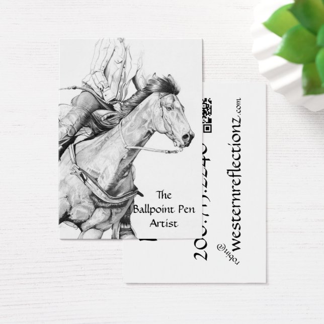 Barrel Racer (illustrated) (Desk)