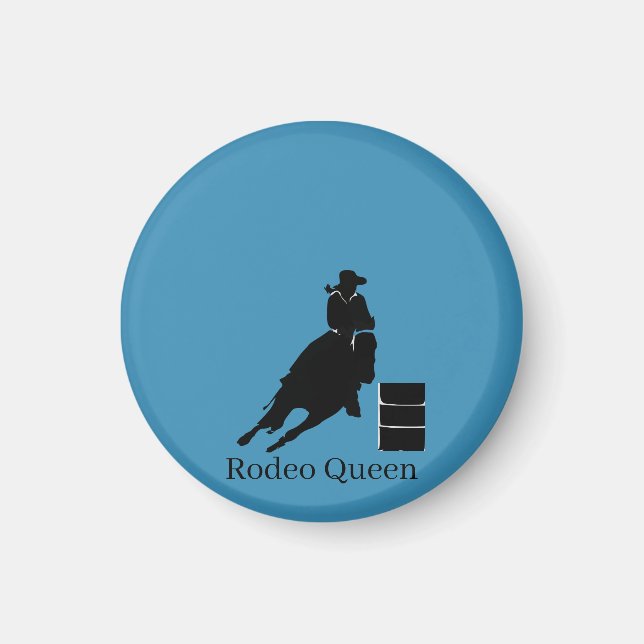 Barrel Racer    Magnet (Front)
