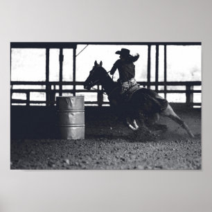Barrel Racer --  Poster