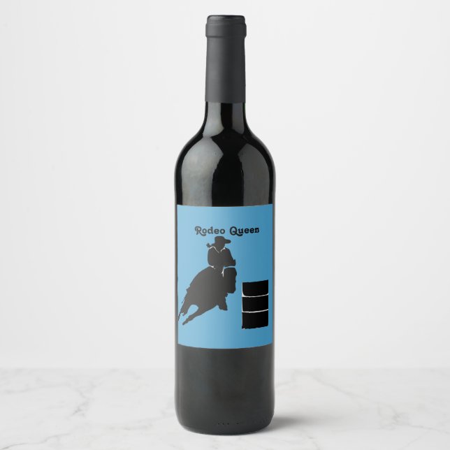 Barrel Racer  Wine Label (Front)