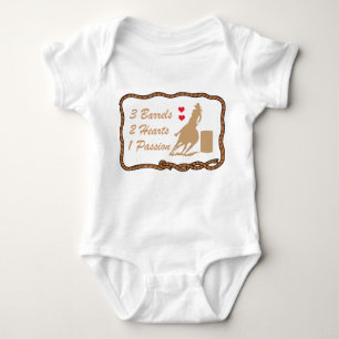 Barrel Racing Baby Bodysuit
