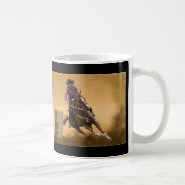Barrel Racing Coffee Mug (Right)