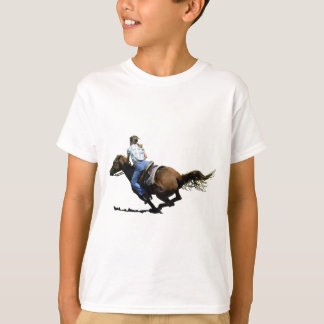 Barrel Racing, Coming In Hard T-Shirt