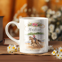 Barrel Racing Cowgirl | Monogram Rodeo