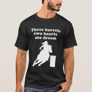 Barrel Racing For Girls Teens Her Or Women Pullove T-Shirt