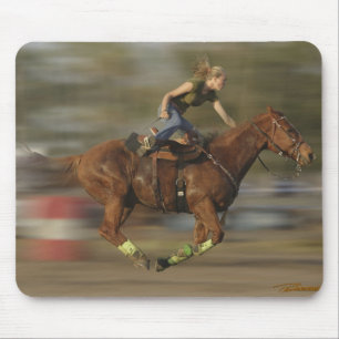 Barrel Racing - Gettin' Air Mouse Pad