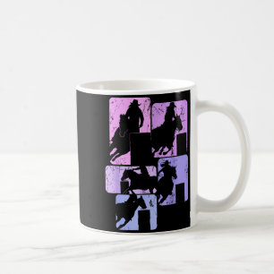 Barrel Racing Horse Barrel Racer Rodeo Cowgirl Wom Coffee Mug
