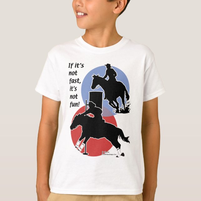 Barrel Racing & Pole Bending T-Shirt (Front)