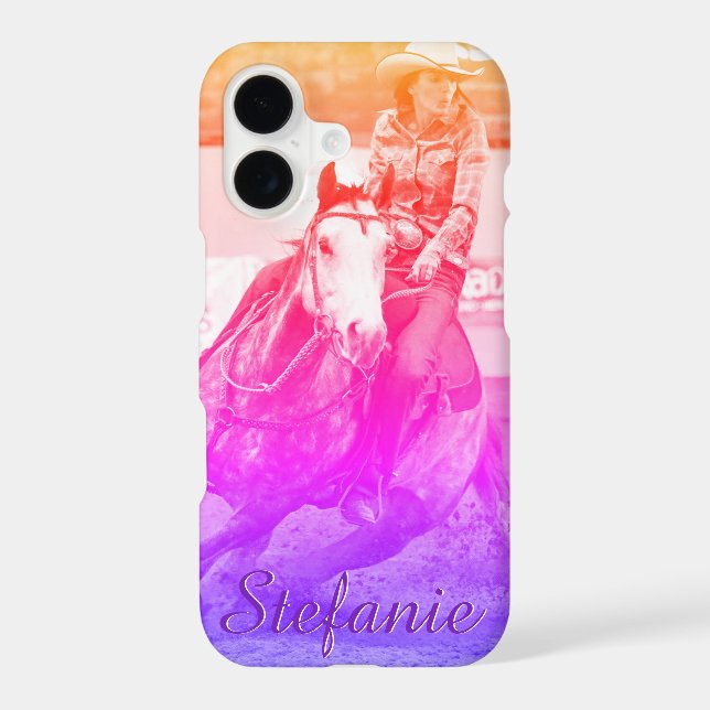 Barrel Racing (rainbow) (Back)