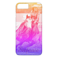 Barrel Racing (rainbow)