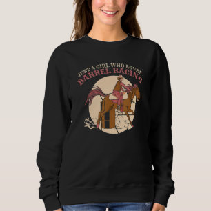 Barrel racing Rodeo Horse Racing Sweatshirt
