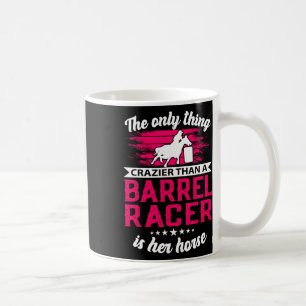 Barrel Racing Roping Horseback Riding Horse Rodeo Coffee Mug