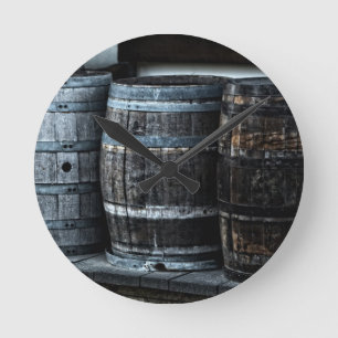 Barrel Wall Clock