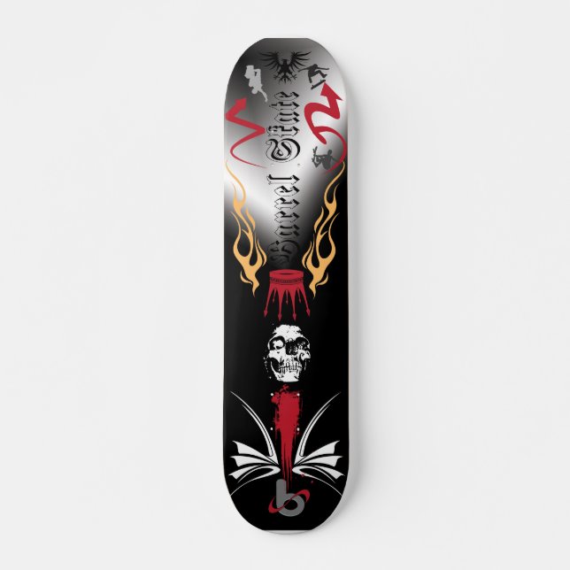 Barrel X Skate Skateboard (Front)