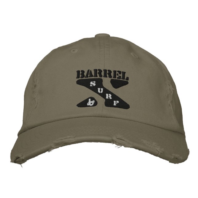 Barrel X Surf-Embroidered Hat (Front)
