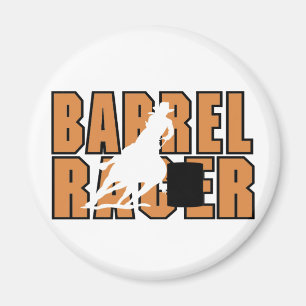 Barrell Racer T-shirts and Gifts. Magnet