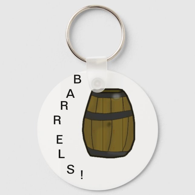 Barrels! Keychain (Front)