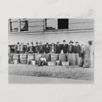 Barrels of Bootleg Liquor, 1922
