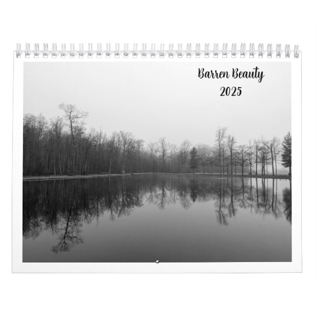Barren Beauty Calendar (Cover)