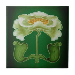 Barrett Art Nouveau Repro 1905 Faux Relief Tile