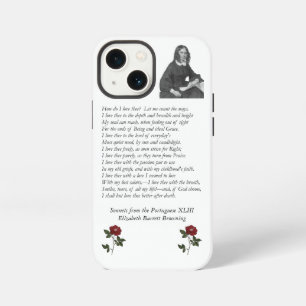 Barrett Browning - Sonnets from the Portuguese 43 iPhone 13 Mini Case
