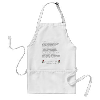 Barrett Browning - Sonnets from the Portuguese 43 Standard Apron