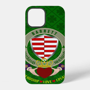 Barrett Irish Shield & Claddagh Personalised Case