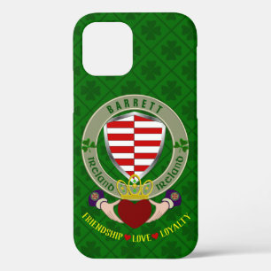 Barrett Irish Shield & Claddagh Personalised Case