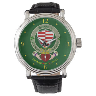 Barrett Irish Shield & Claddagh Personalised Watch