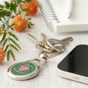 Barrett Irish Shield Personalised Key Rings