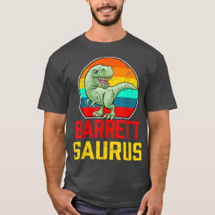 Barrett Saurus Family Reunion Last Name Team Funny T-Shirt