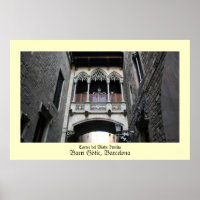 Barri Gotic Barcelona Poster