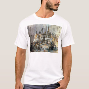 Barricades in Marzstrasse, Vienna, 1848 T-Shirt