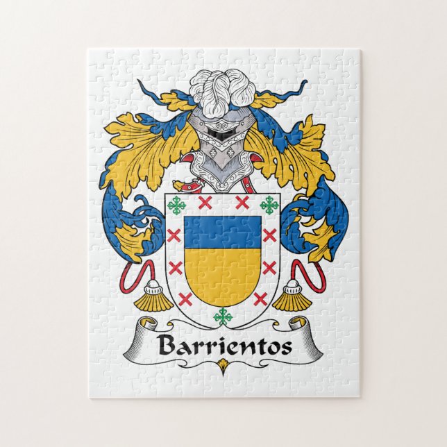Barrientos Family Crest Jigsaw Puzzle (Vertical)