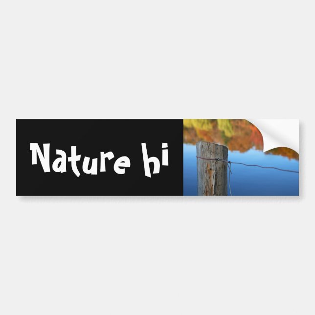 barrier to beauty bumper sticker (Front)