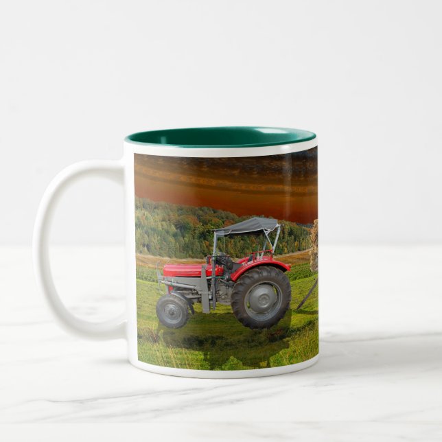 barring Two-Tone coffee mug (Left)