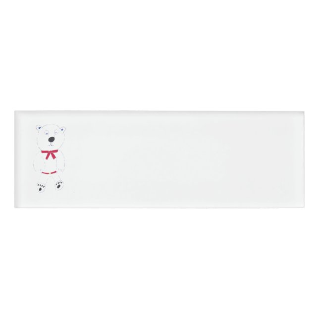 Barry Bear Name Tag (Front)