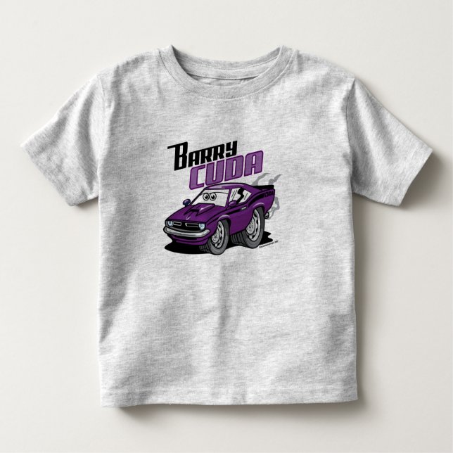 Barry Cuda Kids T-Shirt (Front)