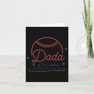 Barry Dada Rookie Baseball Birthday Design Card