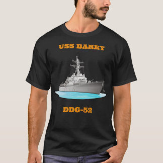 Barry DDG52 Destroyer Ship T-Shirt