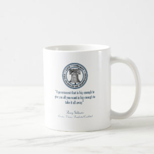 Barry Goldwater Quote (Big Government) Coffee Mug