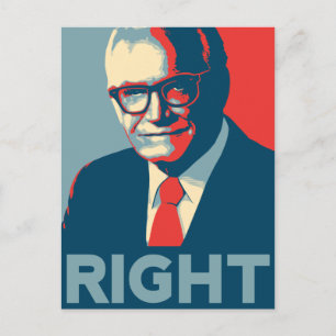 Barry Goldwater Right Postcard