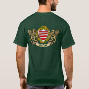 Barry Irish Shield & Griffins Personalised T-Shirt