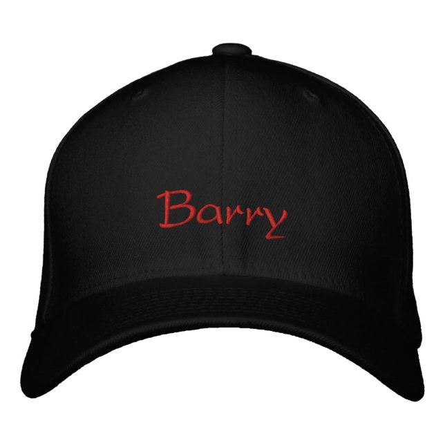 Barry Name Cap / Hat (Front)