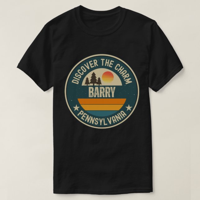 Barry, Pennsylvania T-Shirt (Design Front)