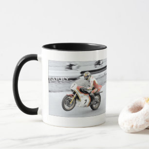 Barry Sheene 2, the hand tinted version Mug